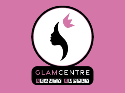 Glam Centre Beauty Supply Logo branding design logo