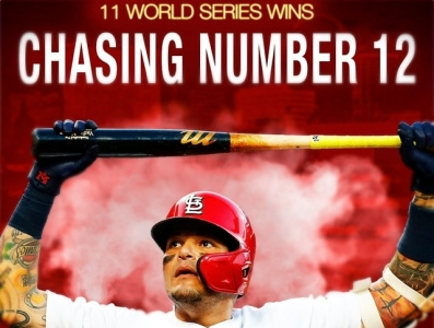 Chasing Number 12 - St. Louis Cardinals cardinals graphic design illustrator poster sports