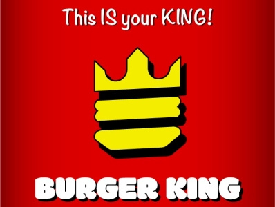 New Burger King Logo adobe branding design graphic design illustrator logo