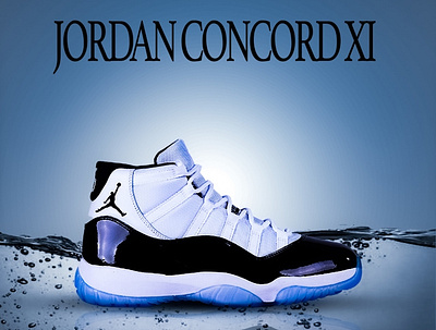 Concord Jordan 11 Poster adobe branding design graphic design illustration illustrator logo