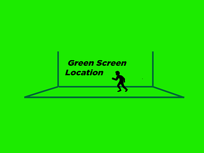 Training Logo ; Day five : "Green Screen Location" design graphic design illustration logo vector