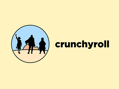 Training Logo ; Day Seven : " Redesign Crunchyroll " design graphic design illustration logo vector