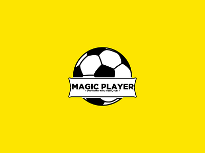 Training Logo ; Day Seven : " Magic Player " football design graphic design illustration logo vector