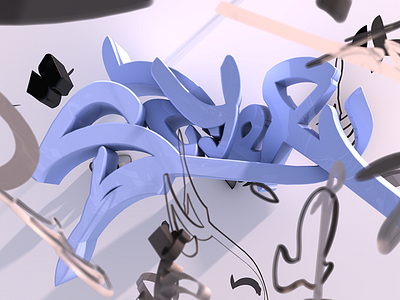 DOF tag 3d c4d dof gi graffiti illustrator tag