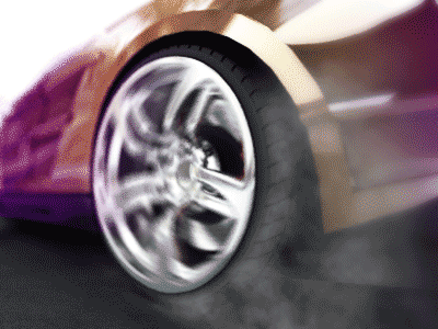 Lambo Burnout 3d ae burnout c4d car loop smoke tire whip