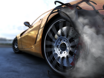 Ferarri Burn 2x 3d c4d car fast hyperrealism