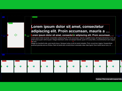 TV Layout Sample 10ft app console interface loop prototype remote test tv ui video youi