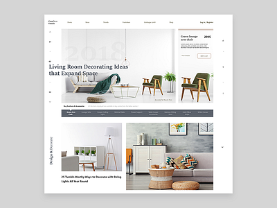 Concept Layout Ui Design - Home Deco