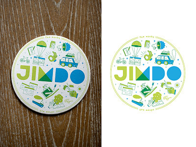 Jimdo Beer Coaster