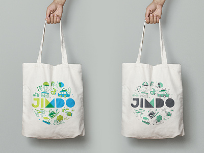 Jimdo Tote Bags bag icons illustration jimdo merchandise tote