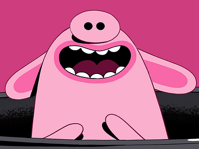 House of Fun funny laugh pig pink pork pot