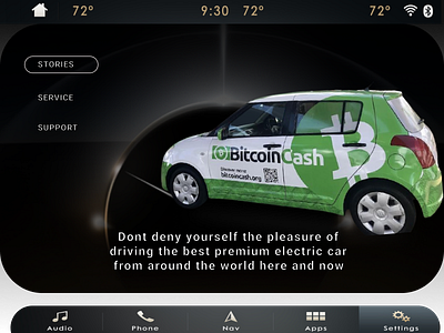 Bitcoin Cash Car