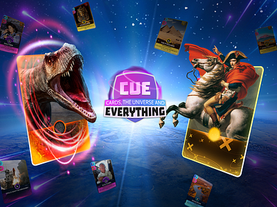Cards, The Universe and Everything branding cards ccg character design game graphic design illustration mobile tcg