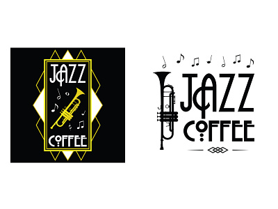 Jazz Coffee branding coffee colorful design graphic design illustration illustrator label logo