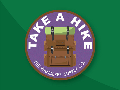 Take A Hike Sticker