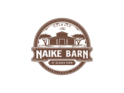 BARN LOGO branding design emblem flooring illustration logo