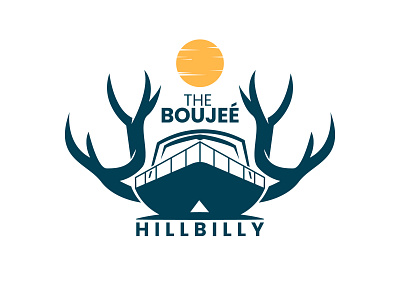 hillbilly LOGO branding design emblem illustration logo