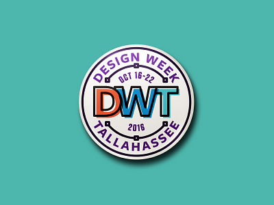 Design Week Tallahassee Pin #1