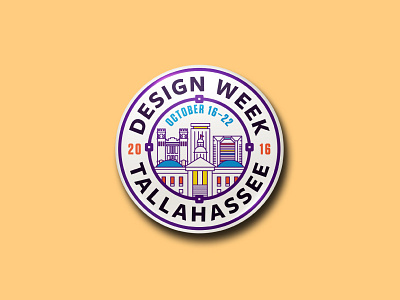 Design Week Tallahassee Pin #2