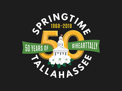 Springtime Tallahassee 50 capitol dogwood flower league spartan logo springtime tallahassee