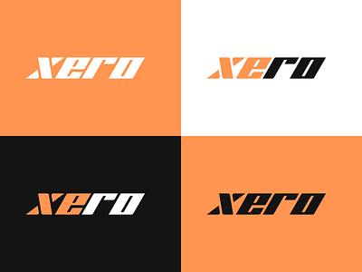 Xero Logo branding design graphic design logo social media design typography visual design