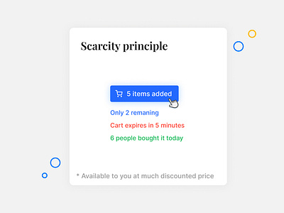 Scarcity principle