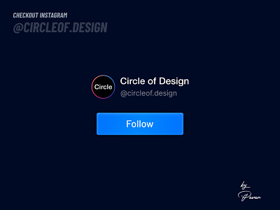 Circle of Design 2d 3d app branding circleofdesign code design follow help icon illustration instagram logo minimal new shot ui uidesign ux design web