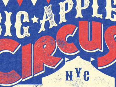 Big Apple Circus (Detail) apparel