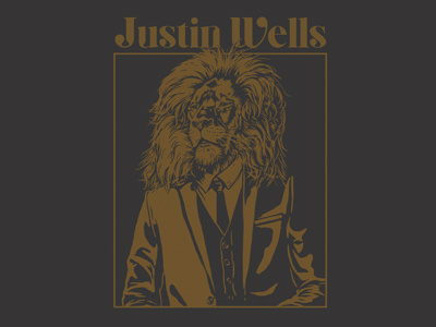 Justin Wells lion man Shirt apparel band merch