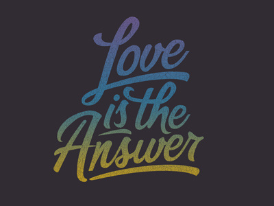 Love is the Answer