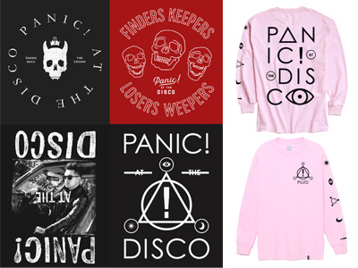 P!ATD new merch apparel band merch