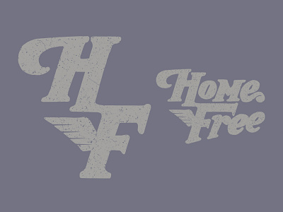 Home Free Lettering apparel band merch