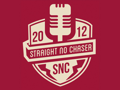 Snc logo merchandise straight no chaser vector
