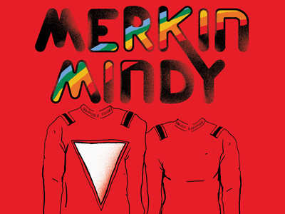 Merkin Mindy Dribb apparel illustration type