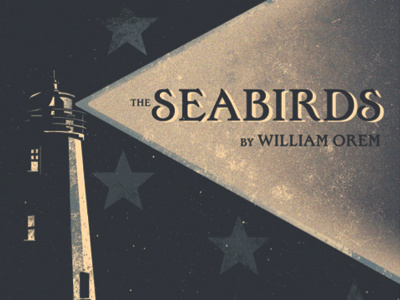 The Seabirds illustratio light lighthouse play poster theater