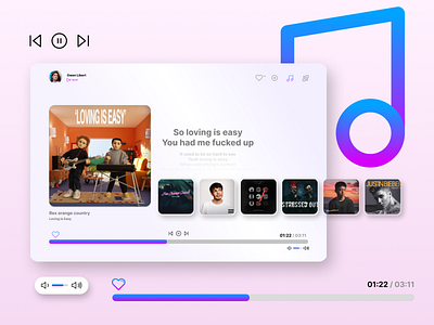 Music Playe | Favourite Playlist dashboard media player music music player music playlist mymusic play song playlist song ui