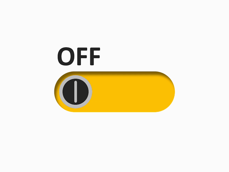 On/Off Switch | Please Turn On animation button gif off on button onoff ui
