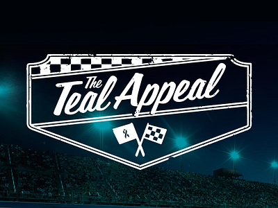 Logo for The Teal Appeal branding charity logo logo racing teal