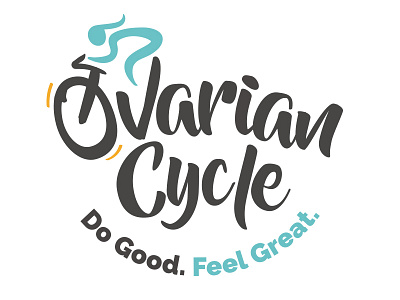 Ovarian Cycle Branding Refresh branding cycling event logo fundraiser logo logo design spinning