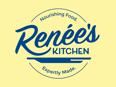 Logo for Renée's Kitchen branding food logo restaurant small business