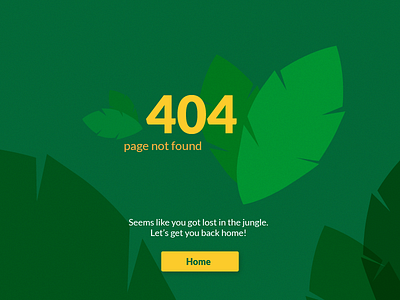 Daily UI #008 — 404 Page 008 404 dailyui page not found