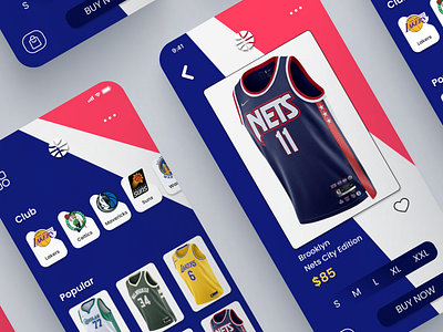 Sport Gallery animation branding ui