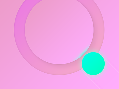 Circle x3 circles pastel color purple