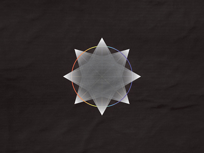 Prysm dark geometric moon octagonal prism prismatic side symmetry triangles triangular