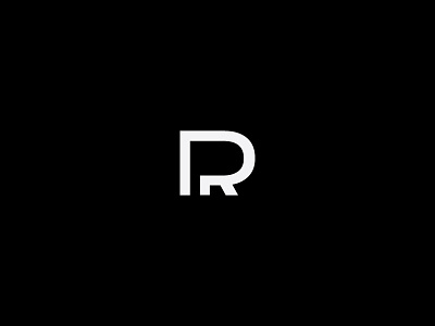 PR Monogram branding logo mark monogram p pr r