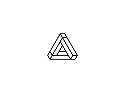 Simetrica logo mark penrose symmetrical