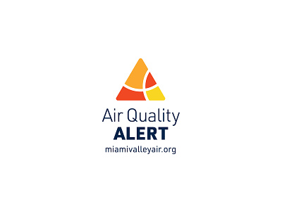 Air Quality Alert - Miami Valley air quality alert alert logo dayton ohio enviroment public health public service warning