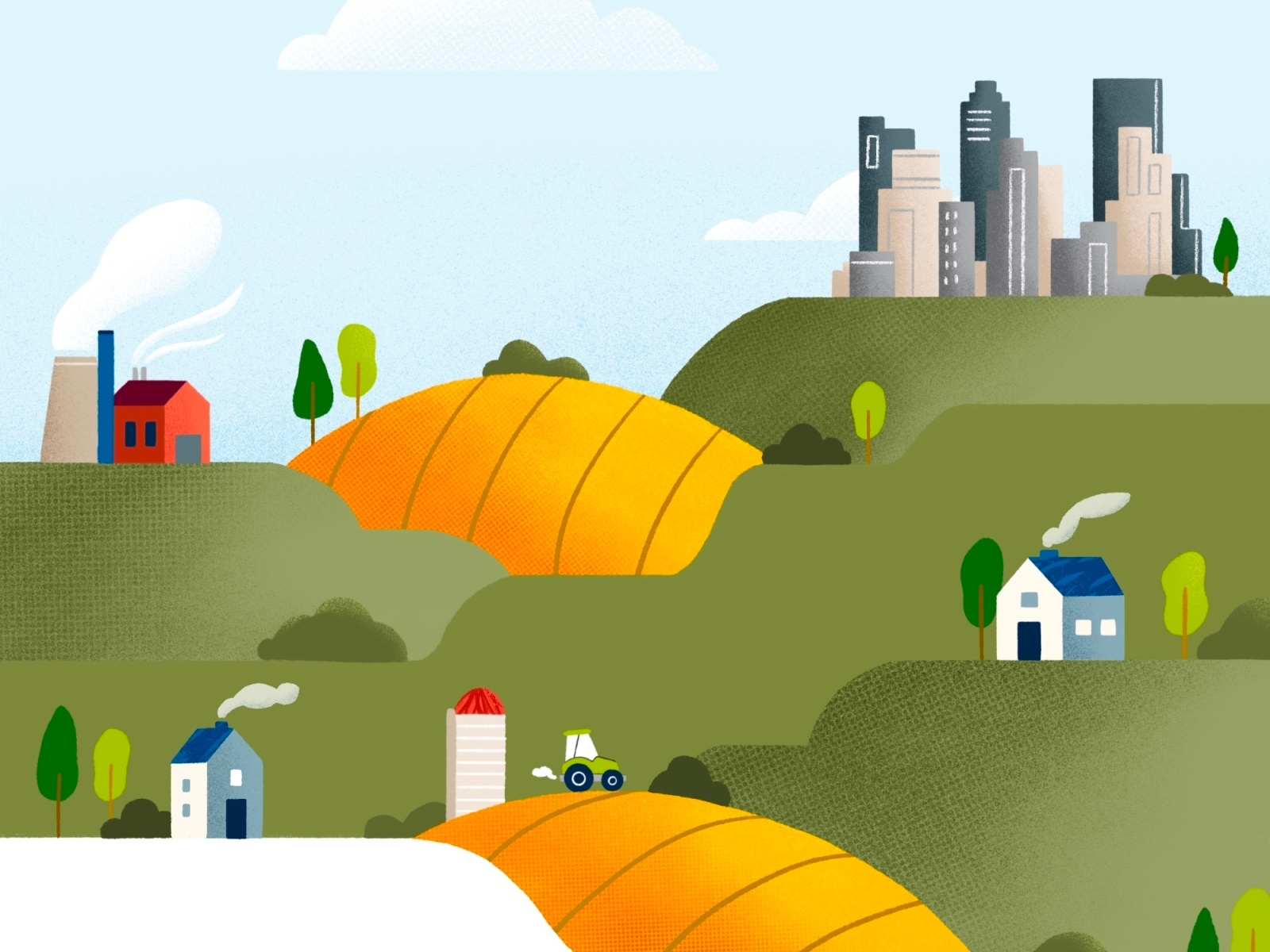 Air Quality Awareness Illustration by Anna Beneke on Dribbble