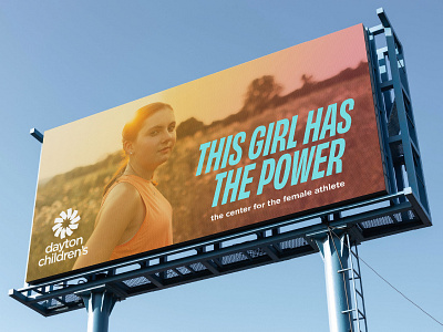 center for the female athlete - billboard billboard female athlete signage sports