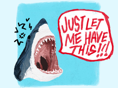 JUST LET ME HAVE THIS emo feelings great white shark shark week